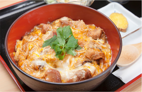 比内地鶏の親子丼のイメージ画像