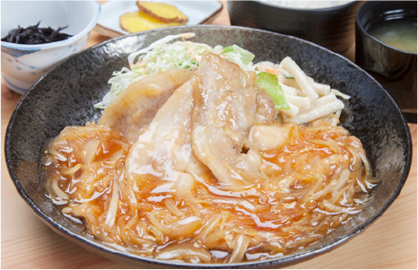 桃豚生姜焼き定食のイメージ画像