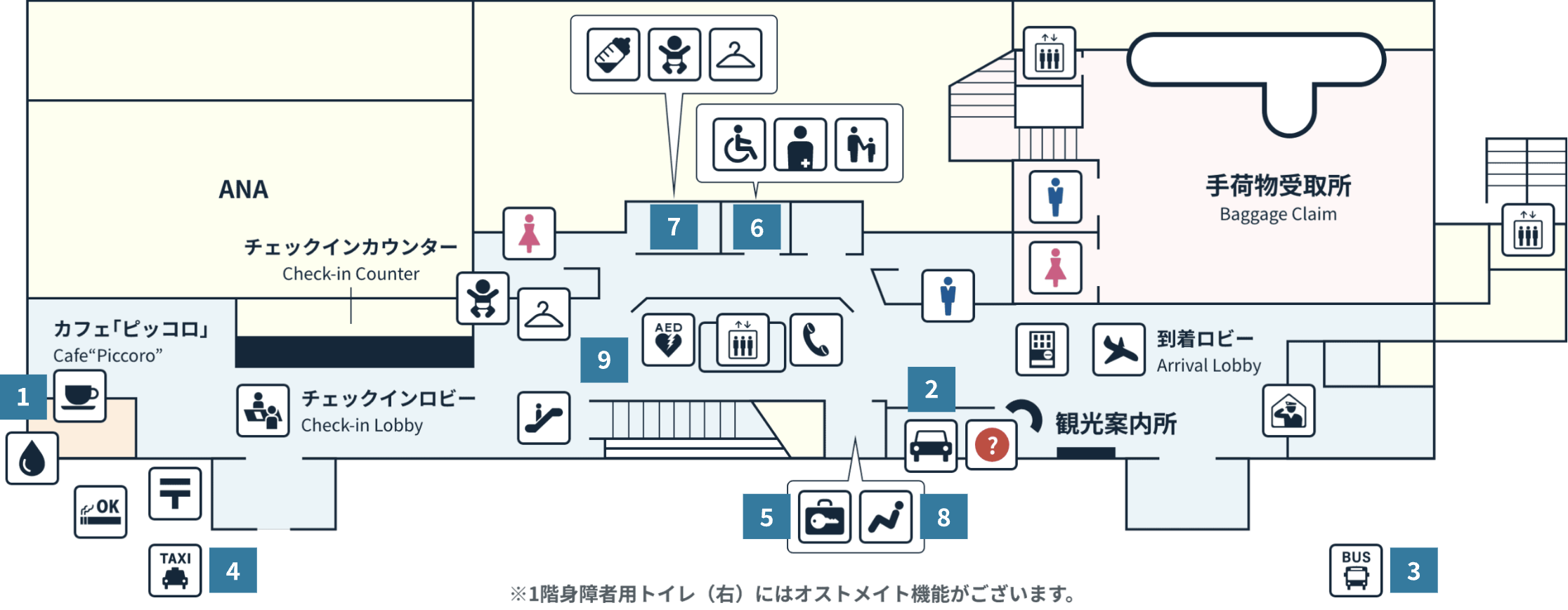 Floor map
